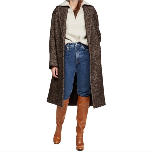 New See By Chloe Annia Over The Knee Cognac Leather Boots - Picture 3 of 8